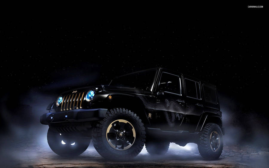 Midnight Color Jeep Wallpaper