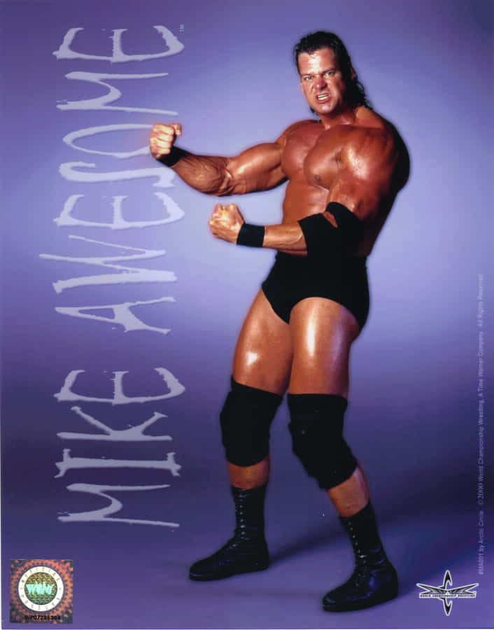 Mike Awesome The Gladiator Graphic Design Wallpaper