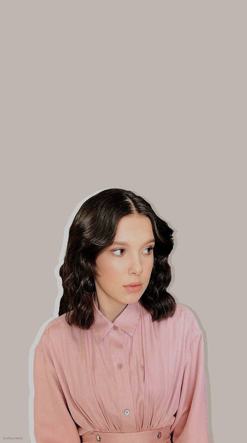 Millie Bobby Brown Shows An Everlasting Smile Wallpaper