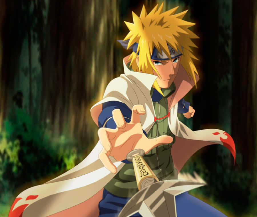 Minato Readyfor Battle Wallpaper