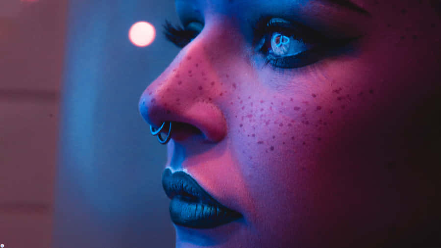 Minimal Techno Melody Piercing Wallpaper