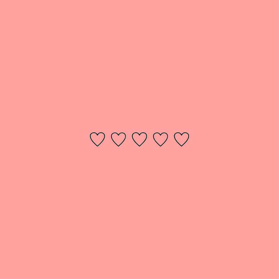 Minimalist Aesthetic Heart Wallpaper