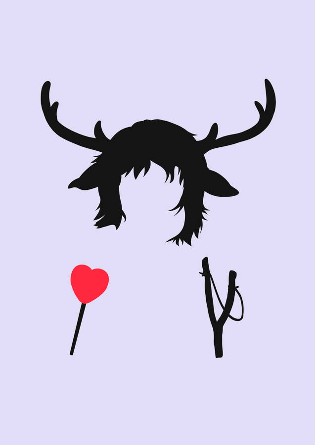 Minimalist Art Gus Sweet Tooth Wallpaper