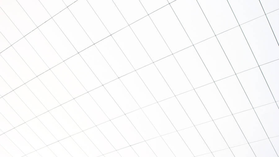 Minimalist Bright White Grid Background Wallpaper