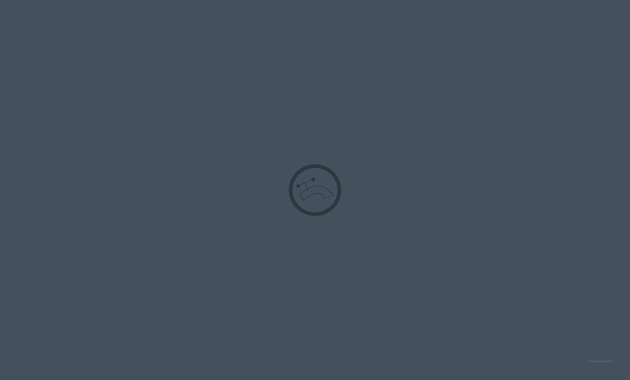 Minimalist Desktop Gray Icon Wallpaper