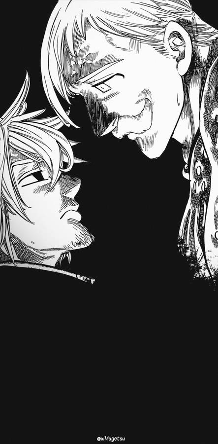 Minimalist Escanor Poster Wallpaper