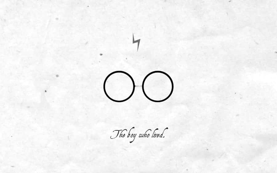 Minimalist Harry Potter The Boy Who Lived Wallpaper