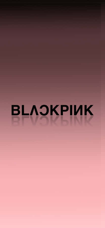 Minimalist Logo Black And Pink Iphone Wallpaper