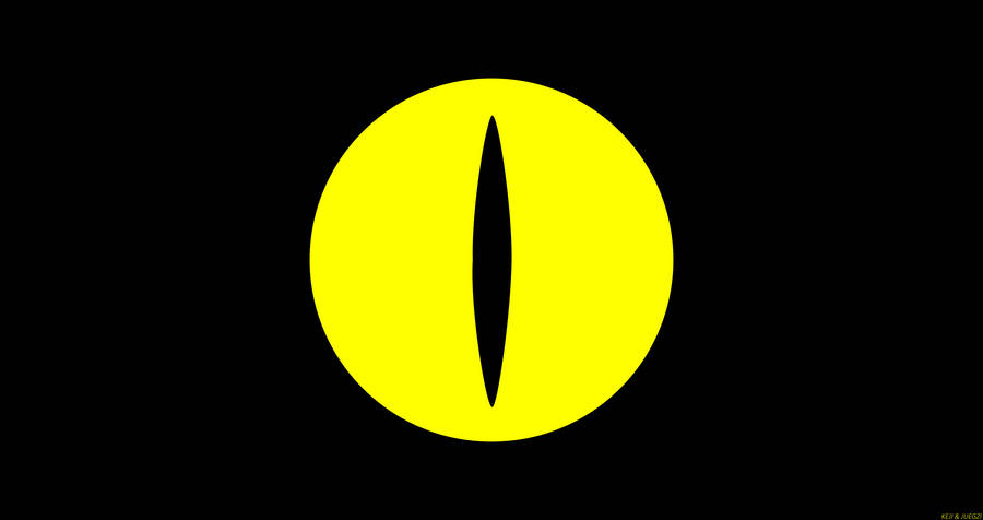 Minimalist Orochimaru Yellow Eye Wallpaper