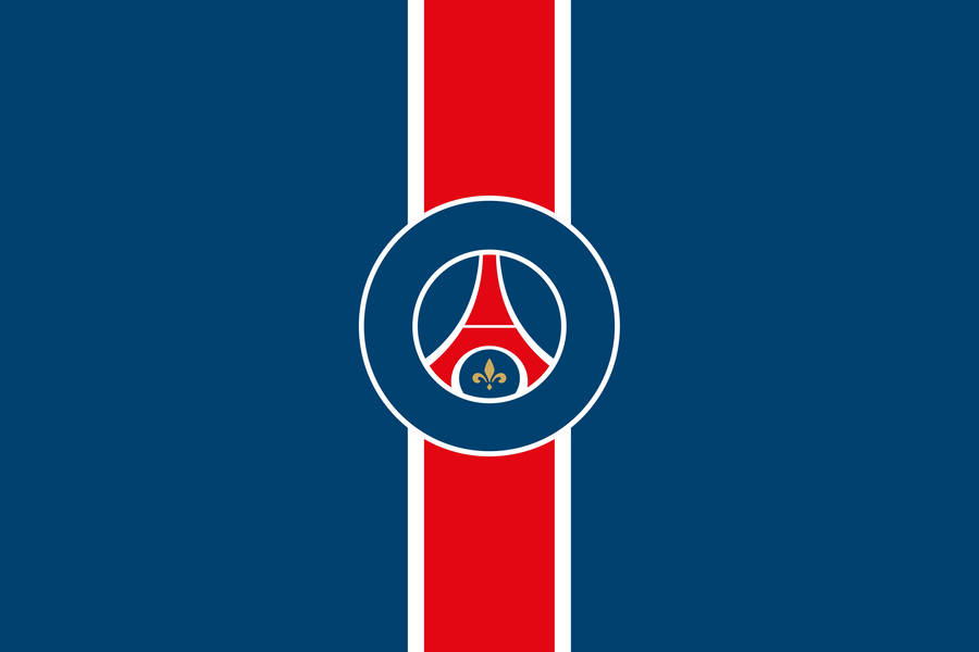 Minimalist Psg Logo Emblem Wallpaper
