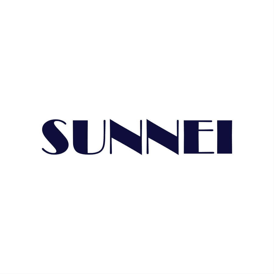 Minimalist Sunnei Logo Wallpaper