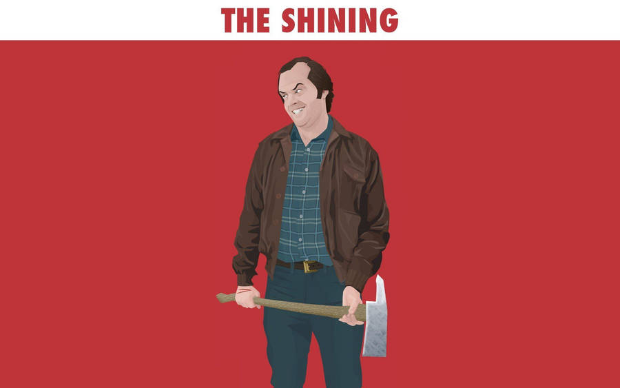 Minimalist The Shining Jack Wallpaper