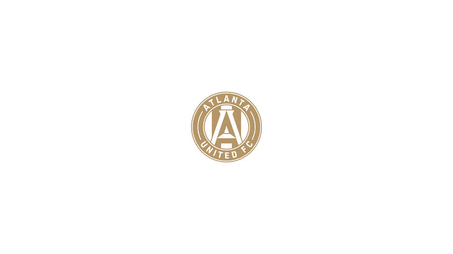 Minimalistic Atlanta United Fc Logo Wallpaper