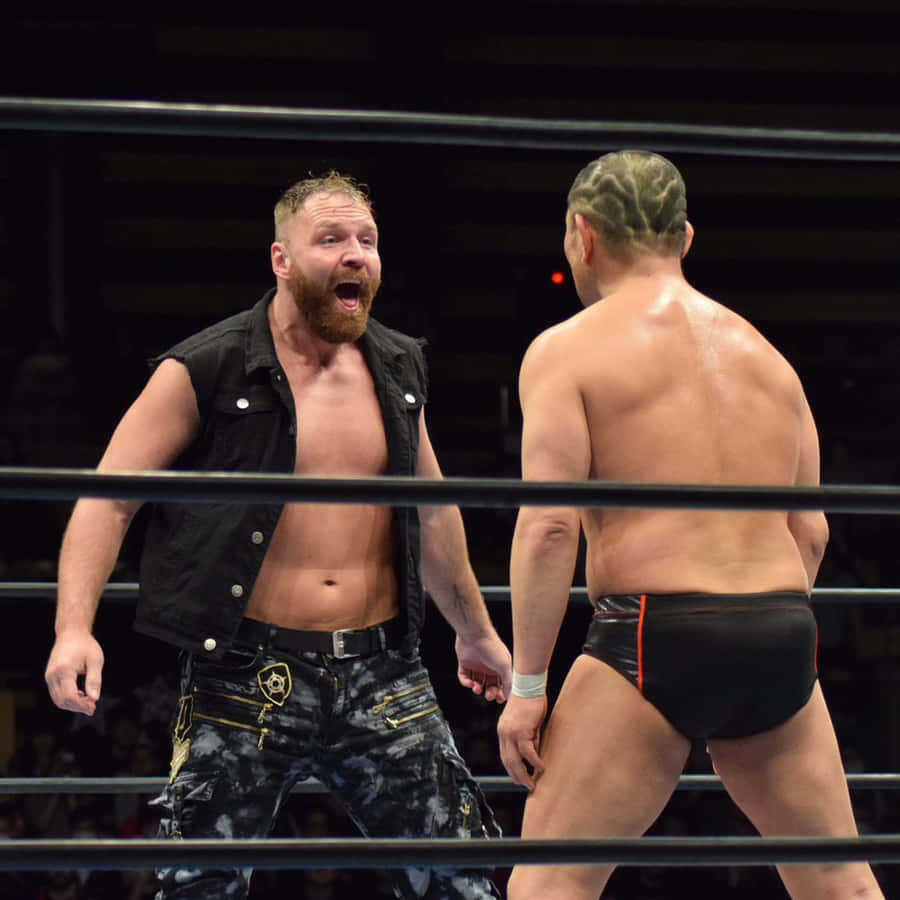 Minoru Suzuki And Jon Moxley Wallpaper