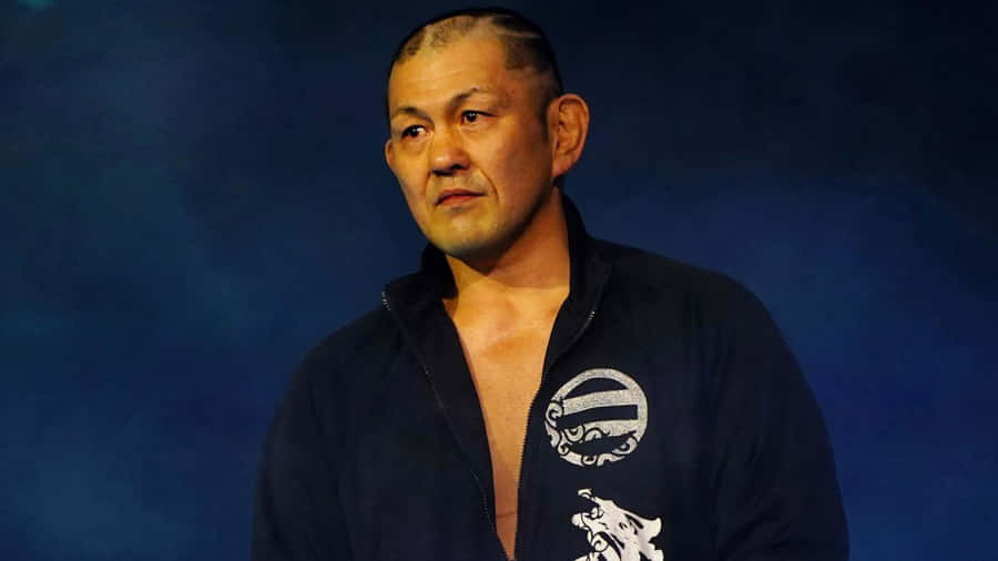 Minoru Suzuki Intense Gaze Wallpaper