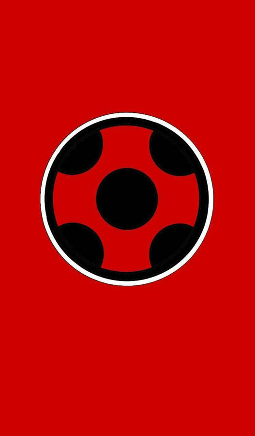 Miraculous Ladybug Symbol Phone Wallpaper