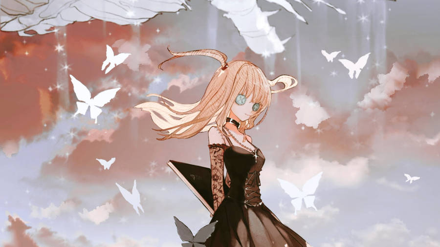 Misa Amane Button Eyes Wallpaper