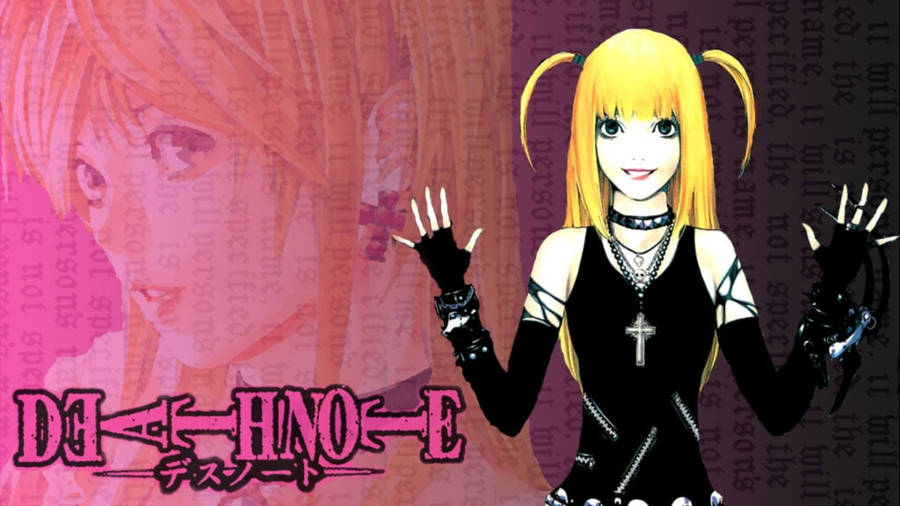 Misa Amane Manga Version Wallpaper