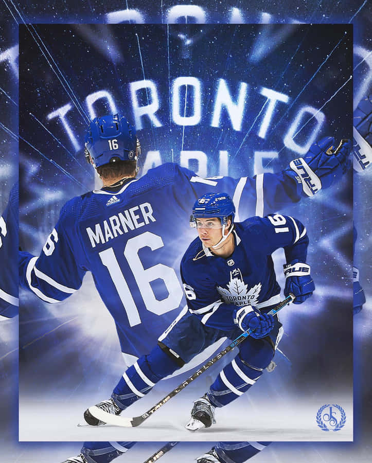 Mitchell Marner Promotional Poster Wallpaper