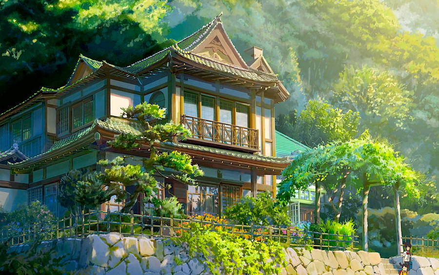 Mitsuha House Your Name Anime 2016 Wallpaper