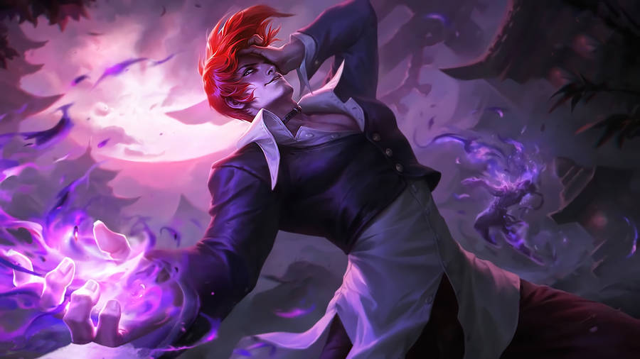 Mobile Legends Kof Yagami Skin Wallpaper