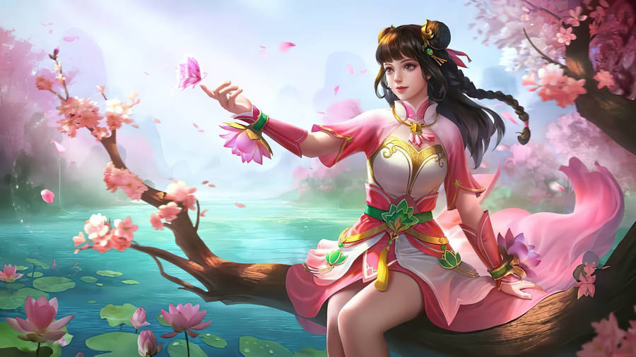 Mobile Legends Lotus Guinevere Wallpaper