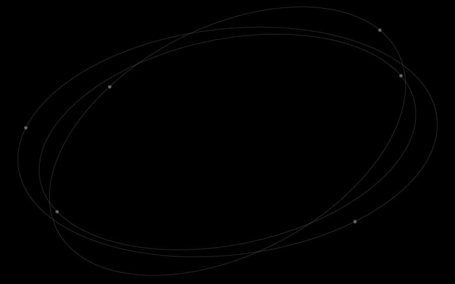 Modern City Skyscrapers With Neon Glowing Lights Wallpaper