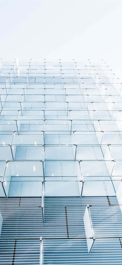 Modern Iphone Glass Panels Wallpaper