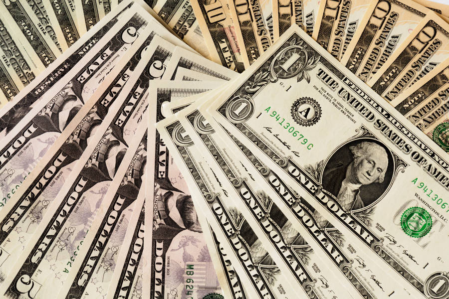 Money Sign Spiral Wallpaper