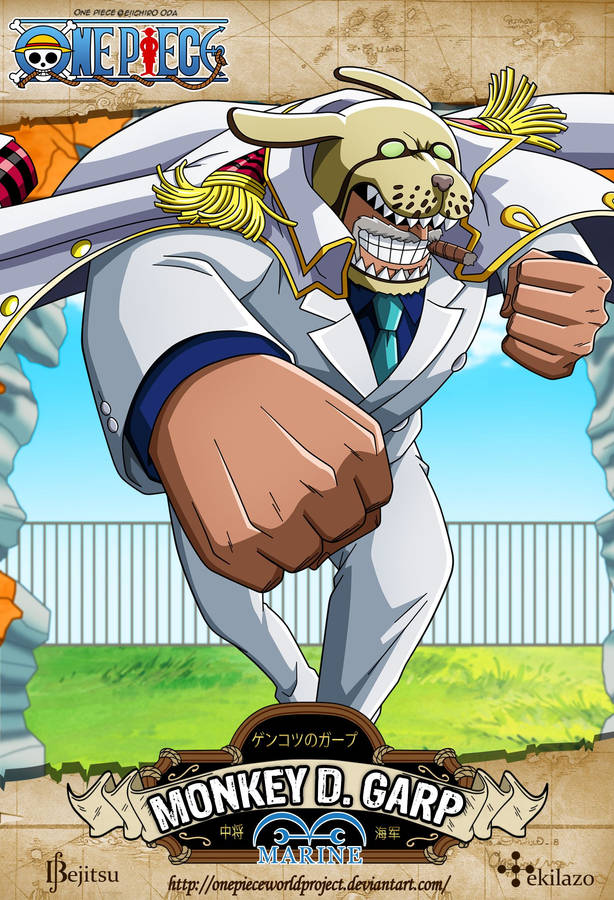 Monkey D Garp The Fist Wallpaper