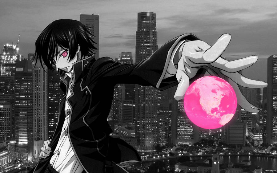 Monochrome Student Lelouch Wallpaper