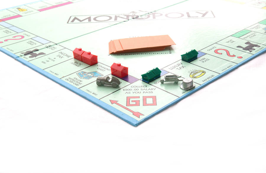 Monopoly Game Classic Pieces Wallpaper