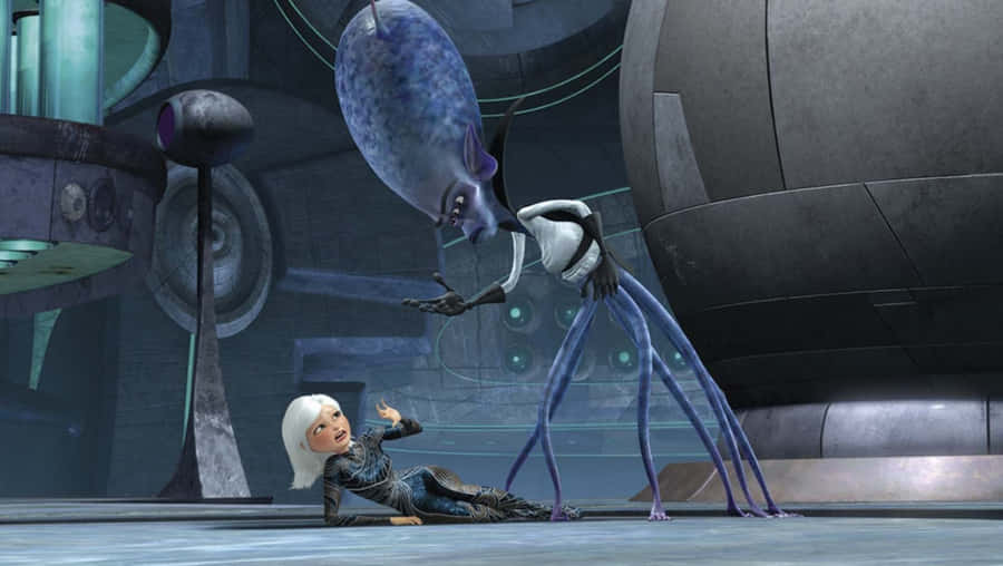 Monsters Vs Aliens Gallaxhar Wallpaper