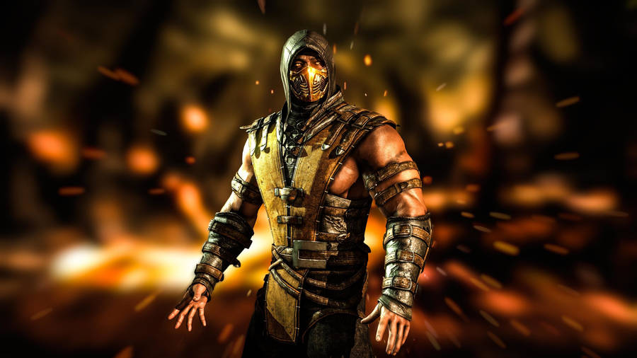 Mortal Kombat 3d Scorpion Wallpaper