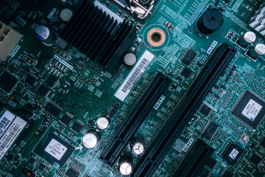Motherboard Top View Wallpaper