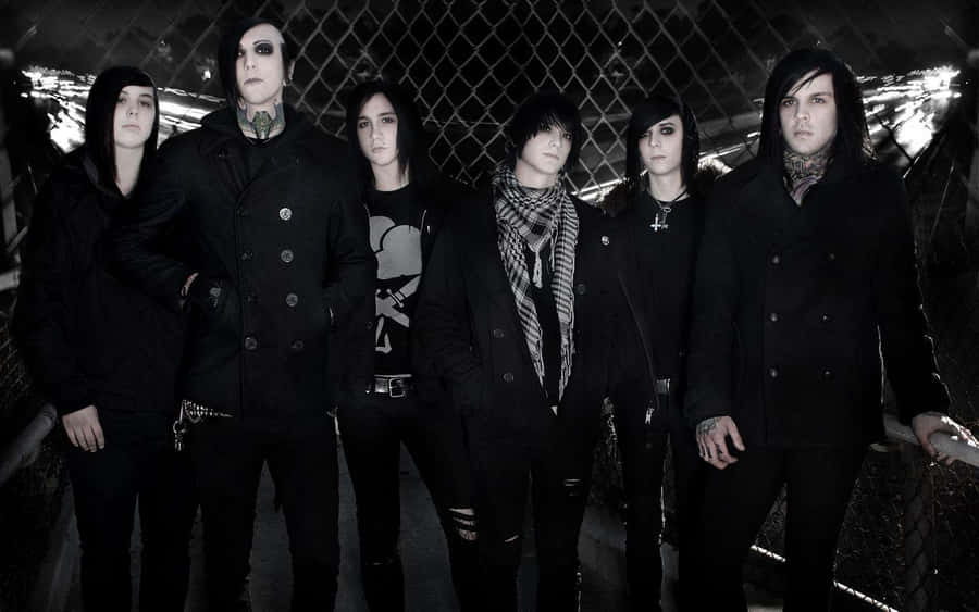 Motionlessin White Band Portrait Wallpaper