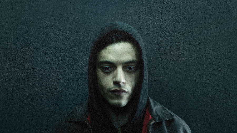 Mr. Robot Elliot Grey Background Wallpaper