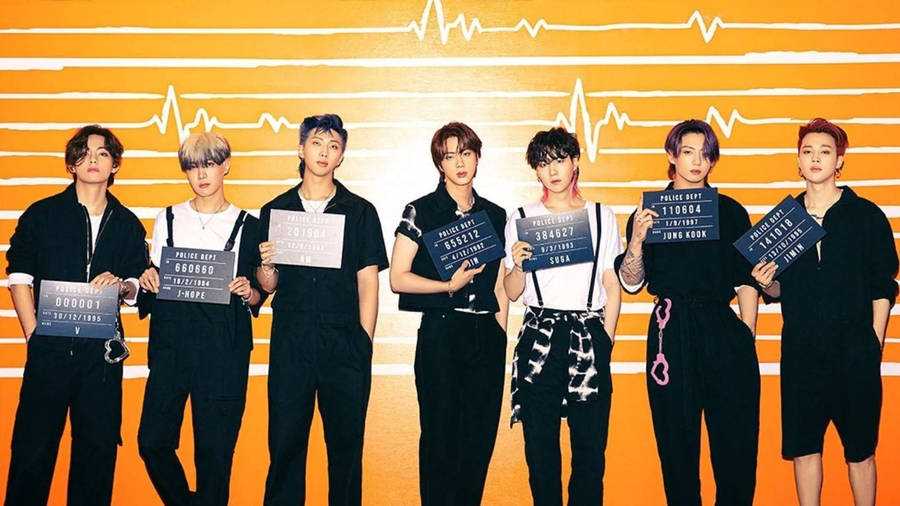 Mug Shot Bts Cute Aesthetic Wallpaper