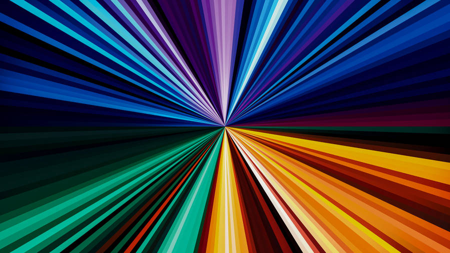 Multicolored Burst Star Psychedelic 4k Wallpaper