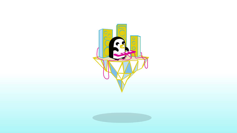 Musician Gunter Adventure Time Wallpaper