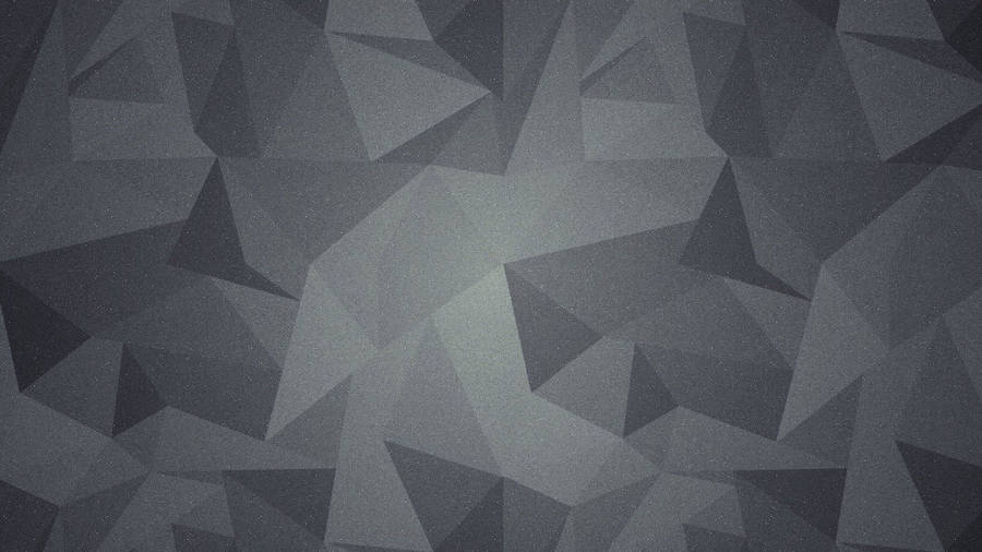 Mysterious And Captivating Grey Polysphere Art Wallpaper