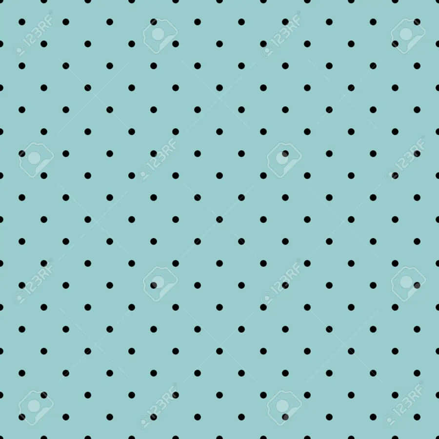 Mysterious Black Dots Scattered On A White Background Wallpaper