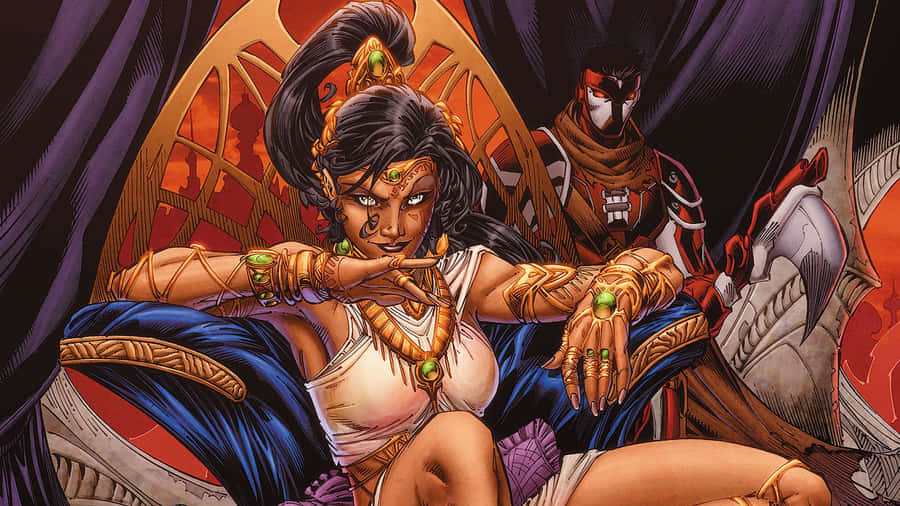 Mystic_ Warriors_ Fantasy_ Artwork Wallpaper