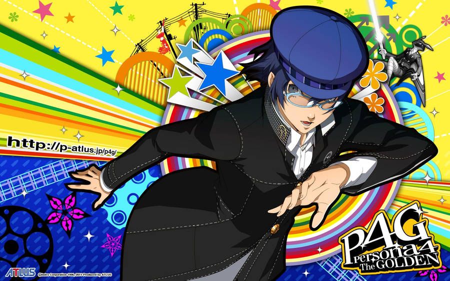 Naoto Shirogane In Persona 4 Golden Wallpaper
