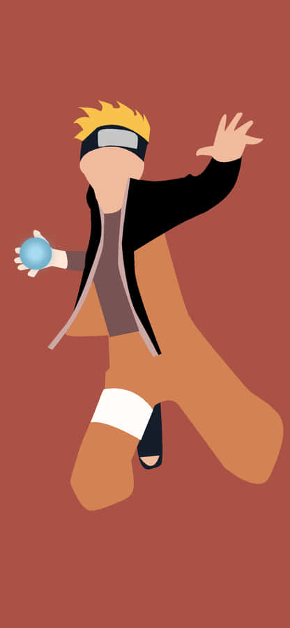 Naruto Character Red Background Wallpaper