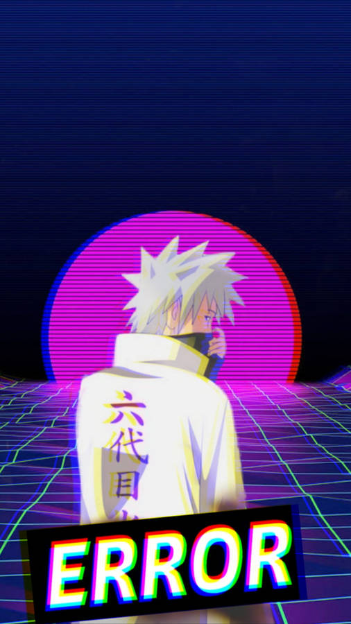 Naruto Drip Wearing A Mask Wallpaper