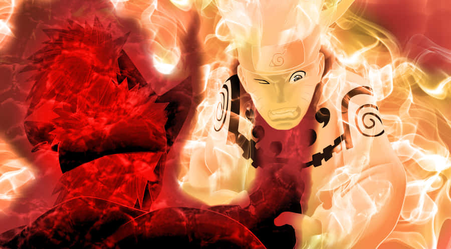 Naruto Kurama Link Mode Wallpaper