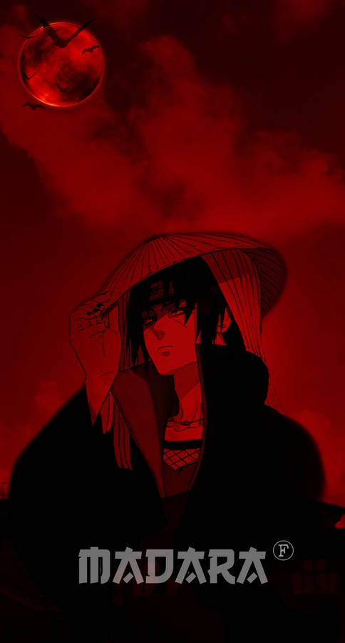 Naruto Live Madara Red Aesthetic Wallpaper
