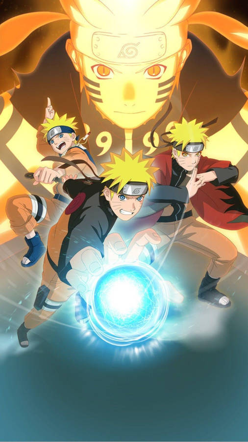 Naruto Phone Versions Wallpaper