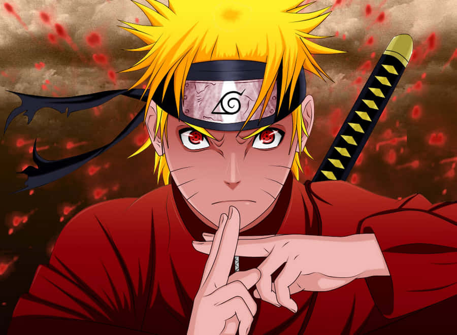 Naruto Sage Mode Intense Look Wallpaper